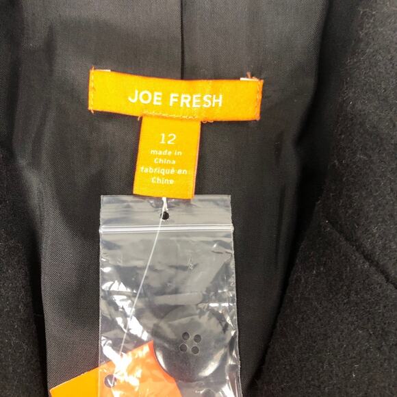 NWT Joe Fresh Wool Blend Blazer 12tall - Picture 8 of 8